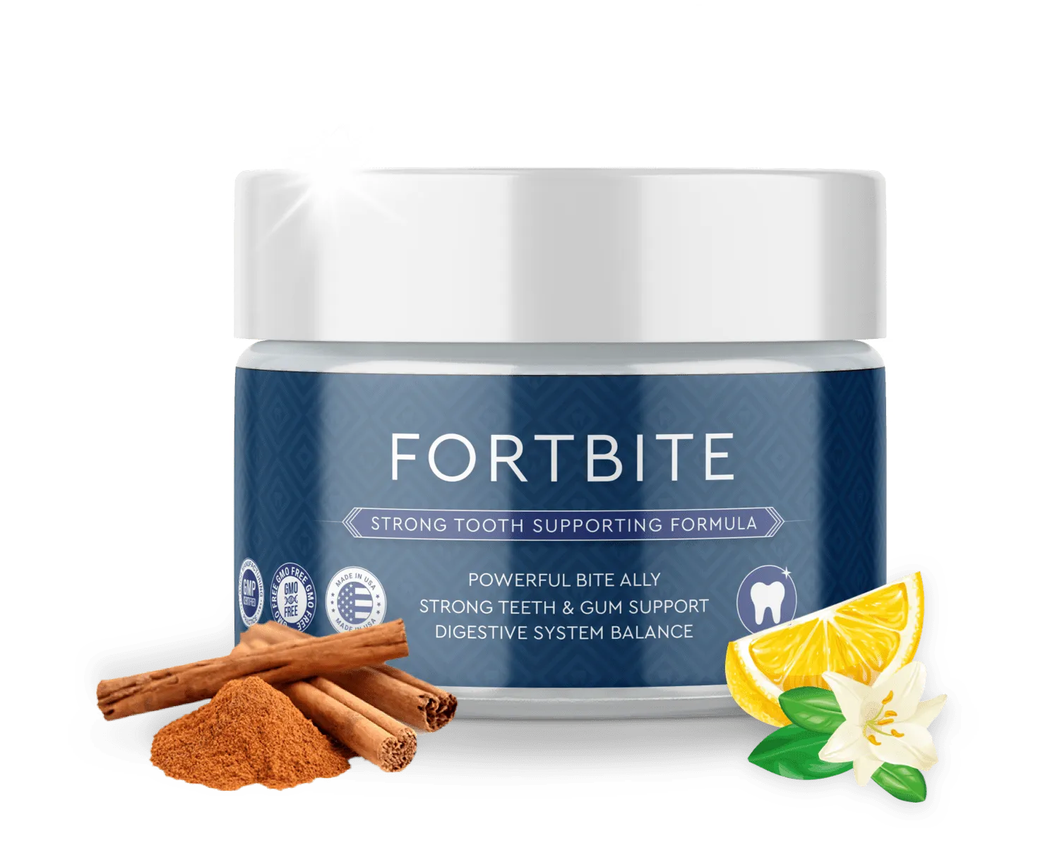 FortBite supplement bottle official website